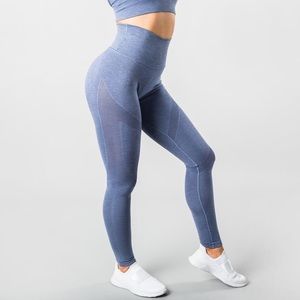 Alphalete aero leggings French Blue Medium